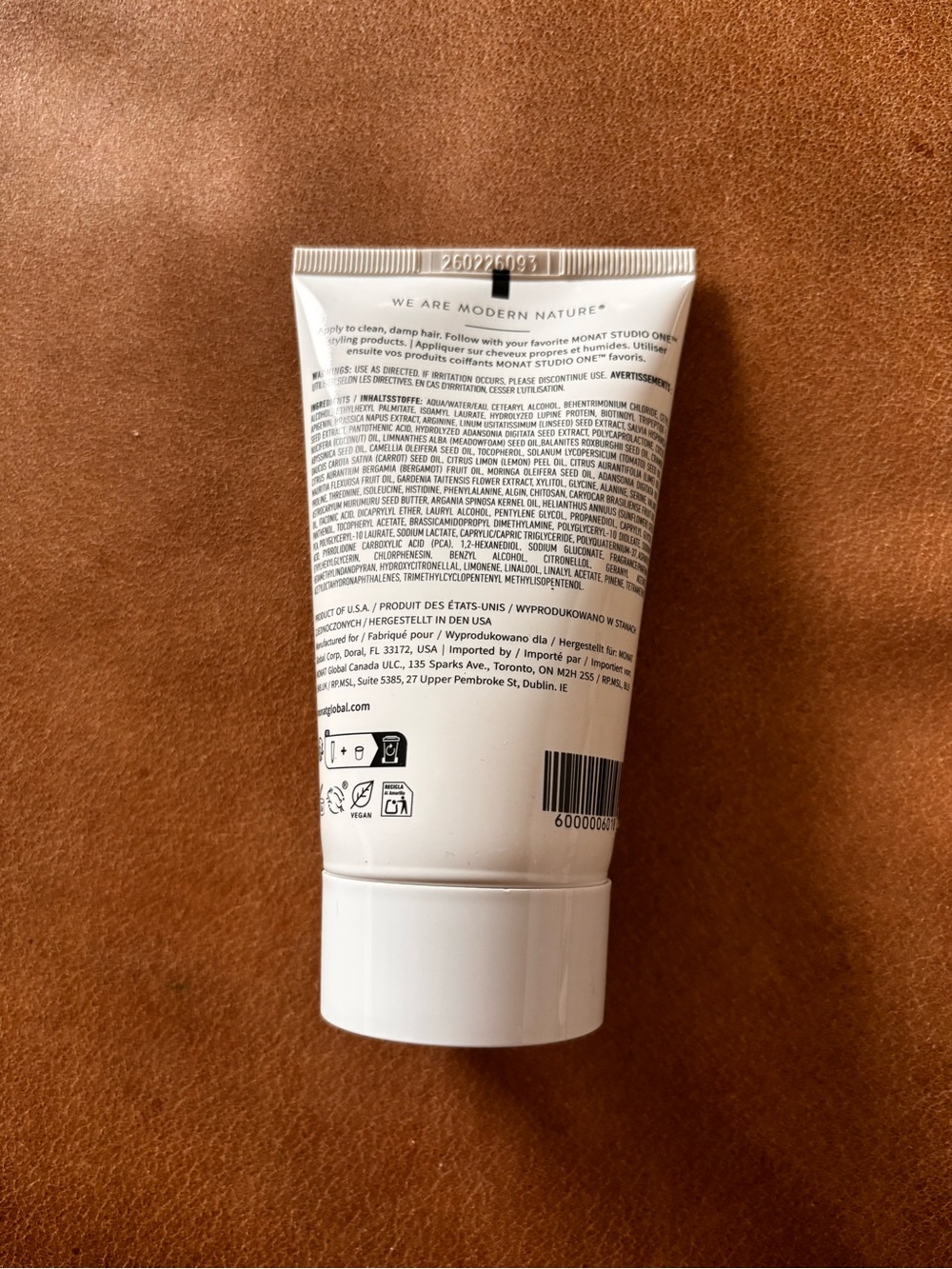 Monat Bond IQ Peptide Therapy Leave In Creme Cream 4.5 fl oz New! - Picture 2 of 2